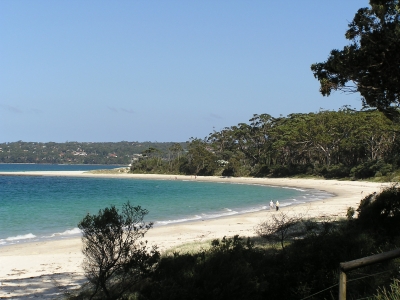 The beach at Huskisson